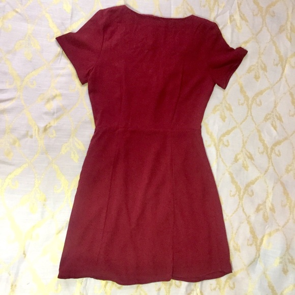 Red Woven Dress - Picture 2 of 2